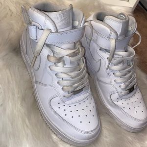 Nike high top air forces